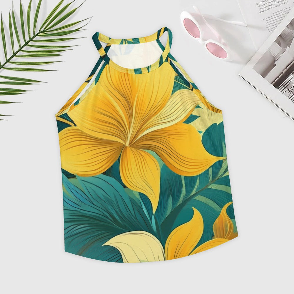Crew Neck Vest Inkedjoy