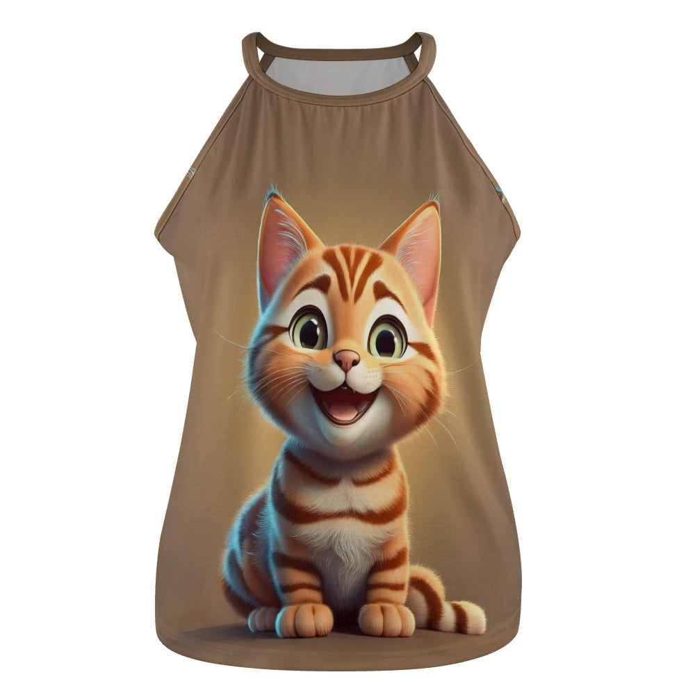 Crew Neck Vest Inkedjoy