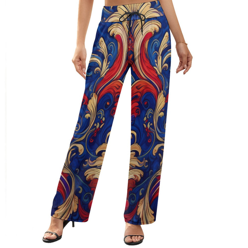Wide Leg Pants Inkedjoy