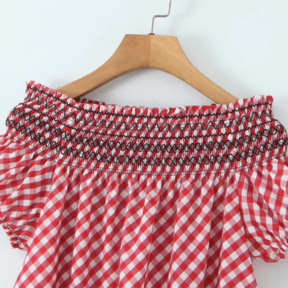 Open shoulder dress - London Look