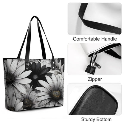 Leather handbag Inkedjoy