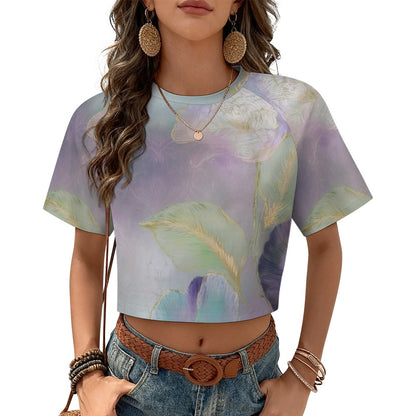 Crop Top Short-Sleeve T-Shirt