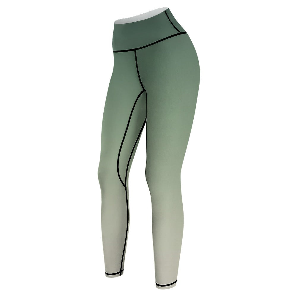 Green Sports Leggings