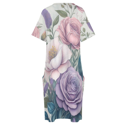 Loose pocket dress Inkedjoy