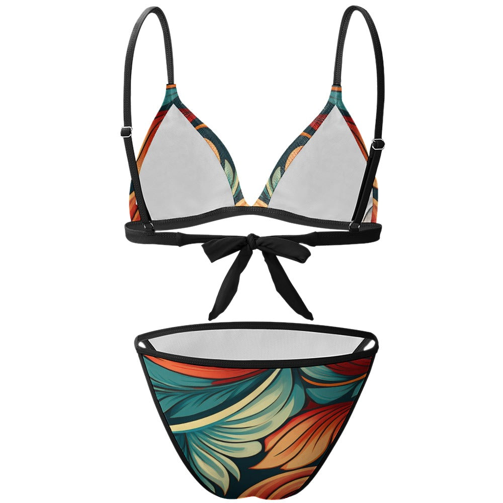 Two Piece Bikini Swimsuit Inkedjoy