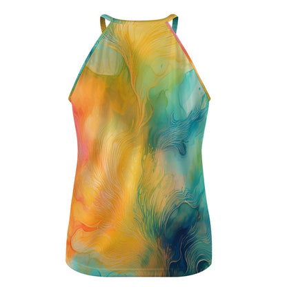 Crew Neck Vest Inkedjoy