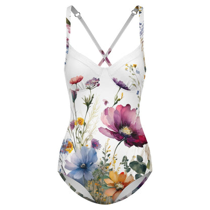 Women's one-piece swimsuit Inkedjoy