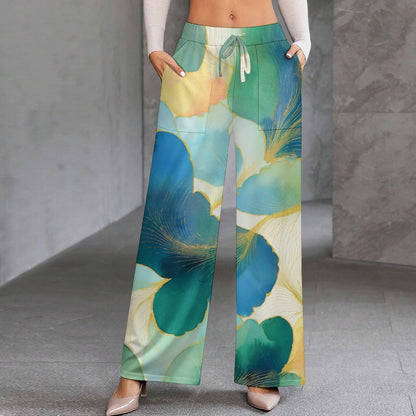 Wide-leg pants Inkedjoy