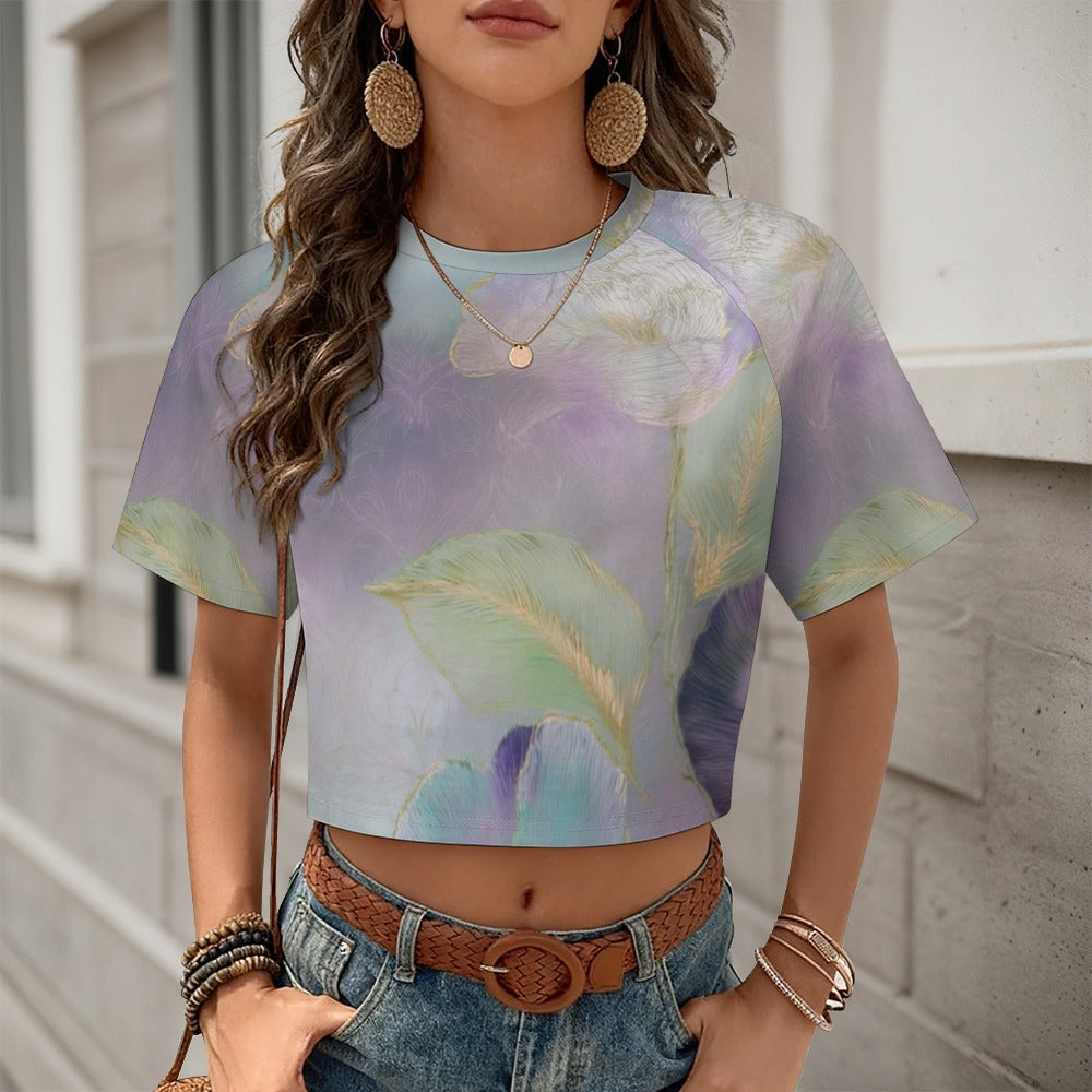 Crop Top Short-Sleeve T-Shirt
