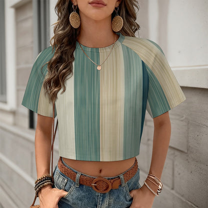 Crop Top Short-Sleeve T-Shirt