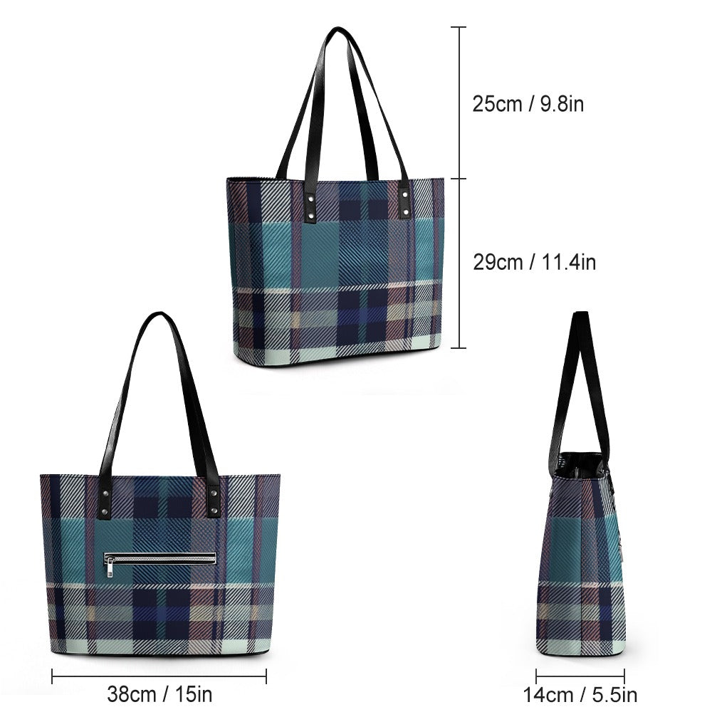 Leather handbag Inkedjoy
