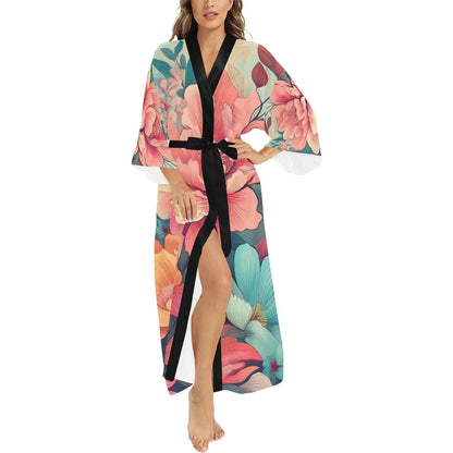 Long Kimono Robe Inkedjoy