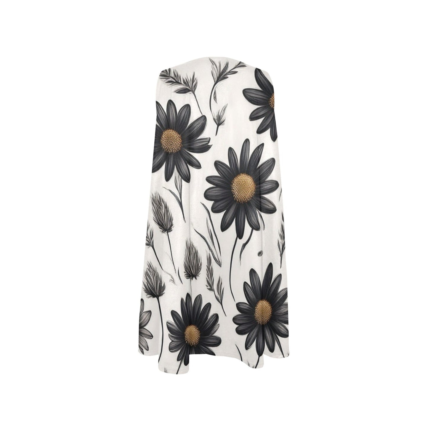 Sleeveless Pocket Dress Inkedjoy