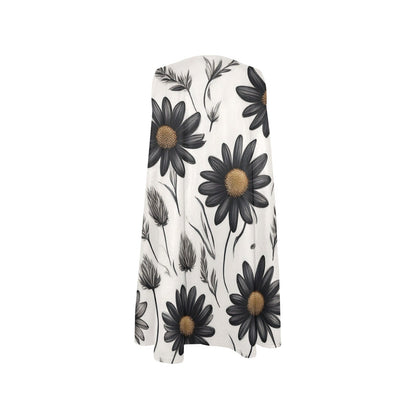 Sleeveless Pocket Dress Inkedjoy