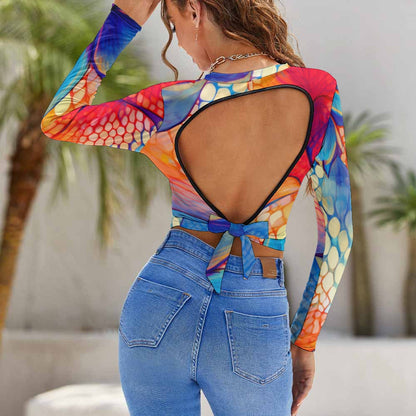Backless T-shirt Inkedjoy