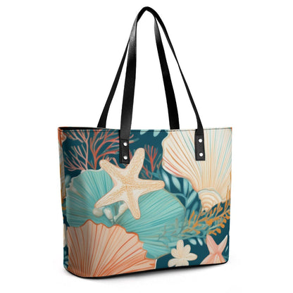 Leather handbag Inkedjoy