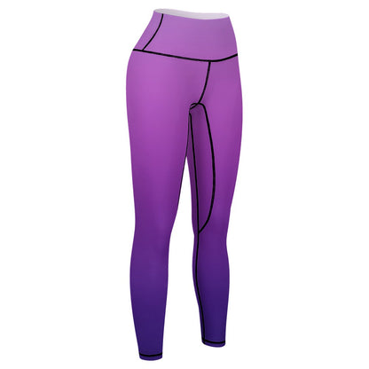 Purple Sports Leggings