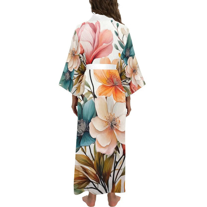 Long Kimono Robe Inkedjoy