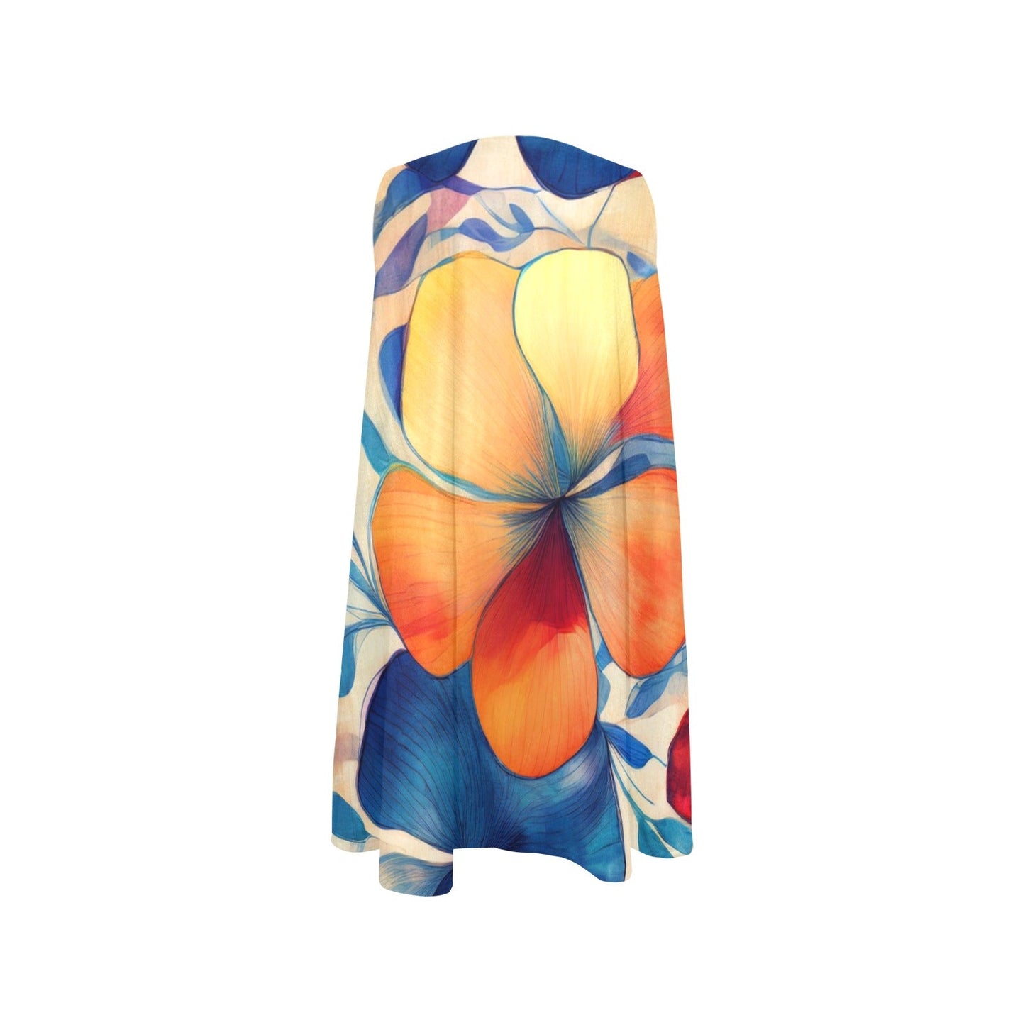Sleeveless Pocket Dress Inkedjoy