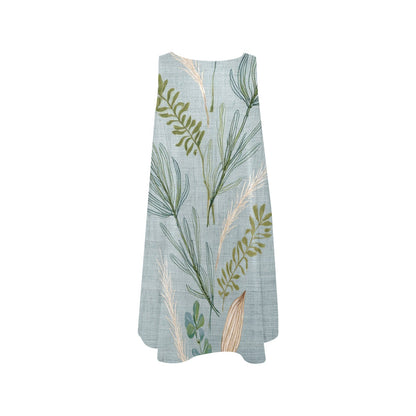Sleeveless Pocket Dress