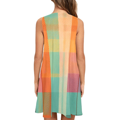 Sleeveless Pocket Dress