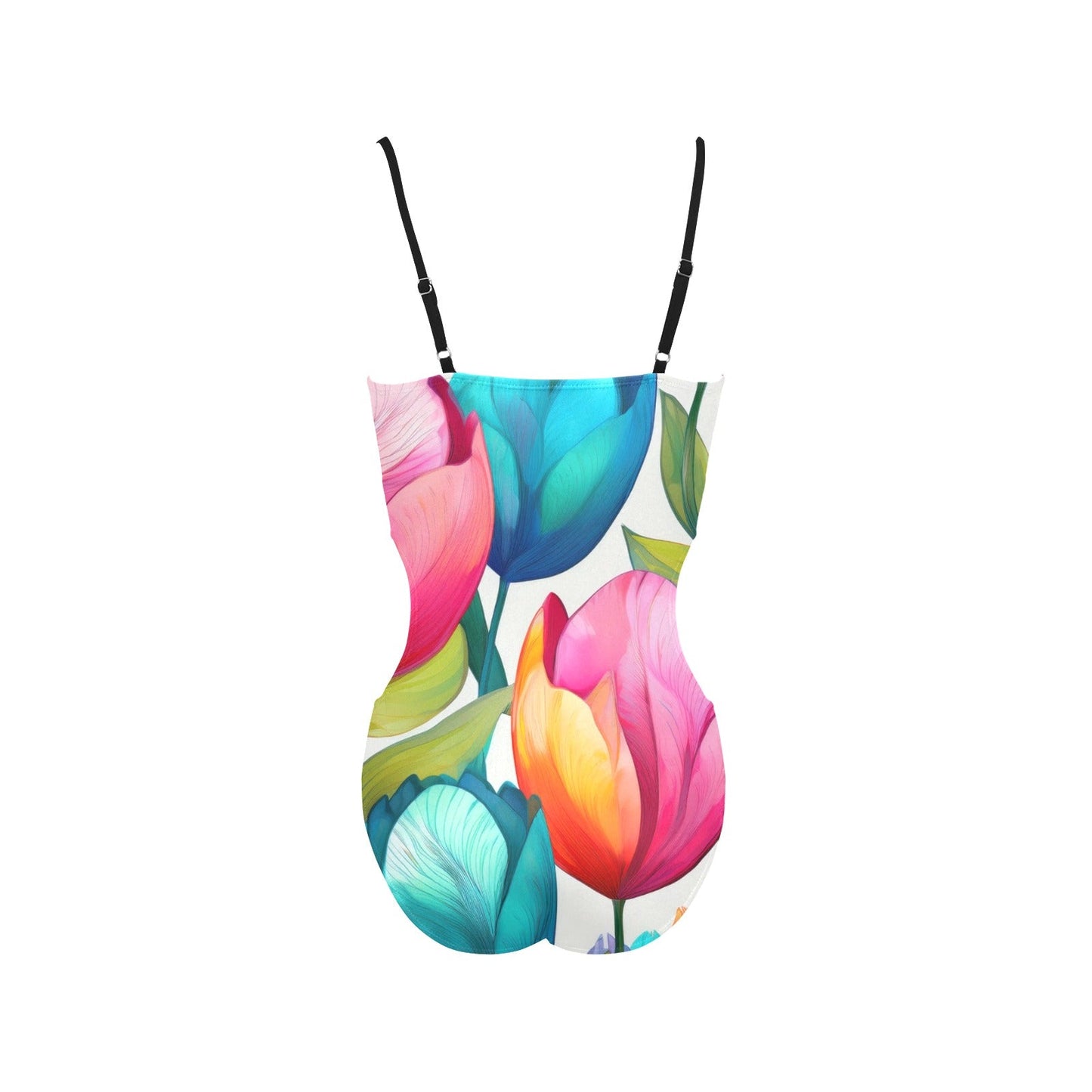 Strapped Cut Out Sides Swimsuit Inkedjoy