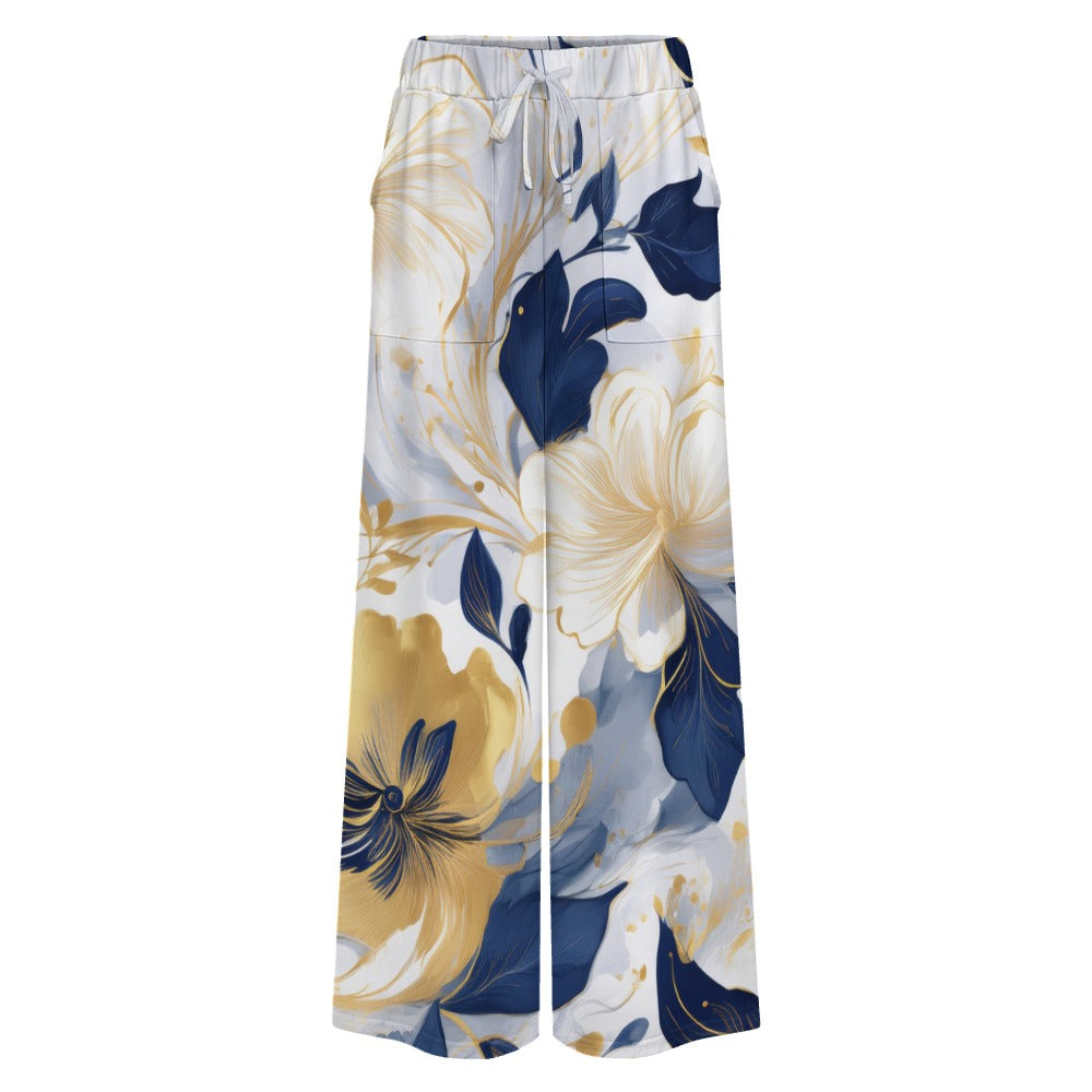 Wide-leg pants Inkedjoy