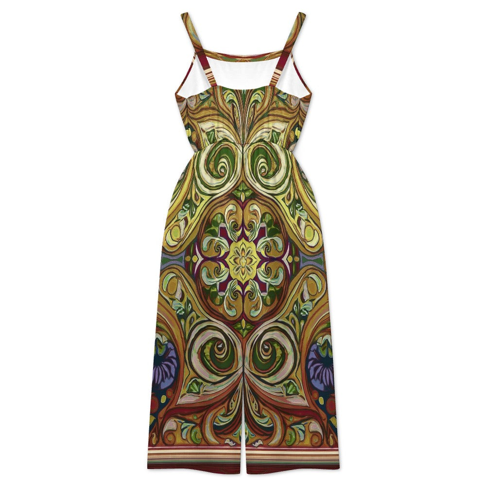 Strapped jumpsuit