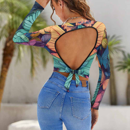 Backless T-shirt Inkedjoy