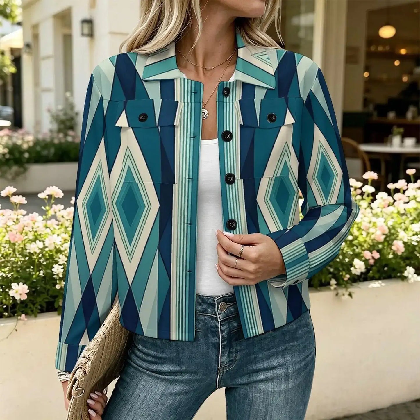 Cobalt jacket