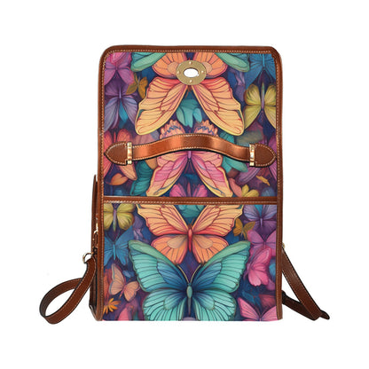 Waterproof Canvas Bag-Brown Inkedjoy