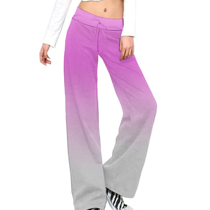 Straight Lace-Up Pants