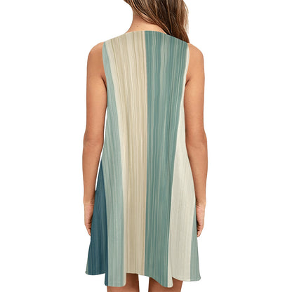 Sleeveless Pocket Dress