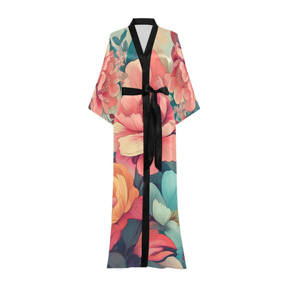 Long Kimono Robe Inkedjoy