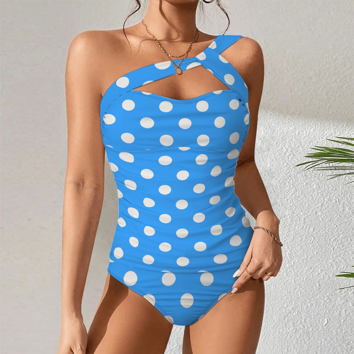 OneShoulder Two Piece Swimsuit