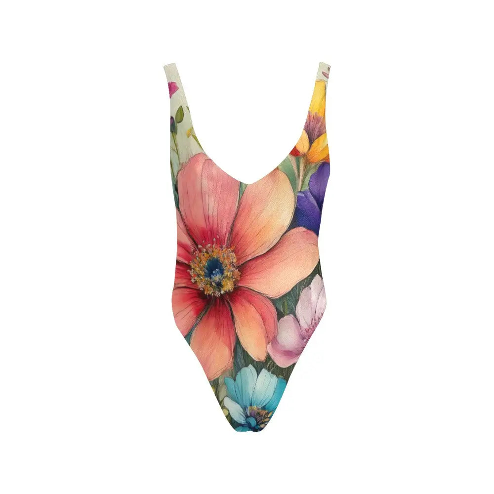 Strapped Swimsuit Inkedjoy