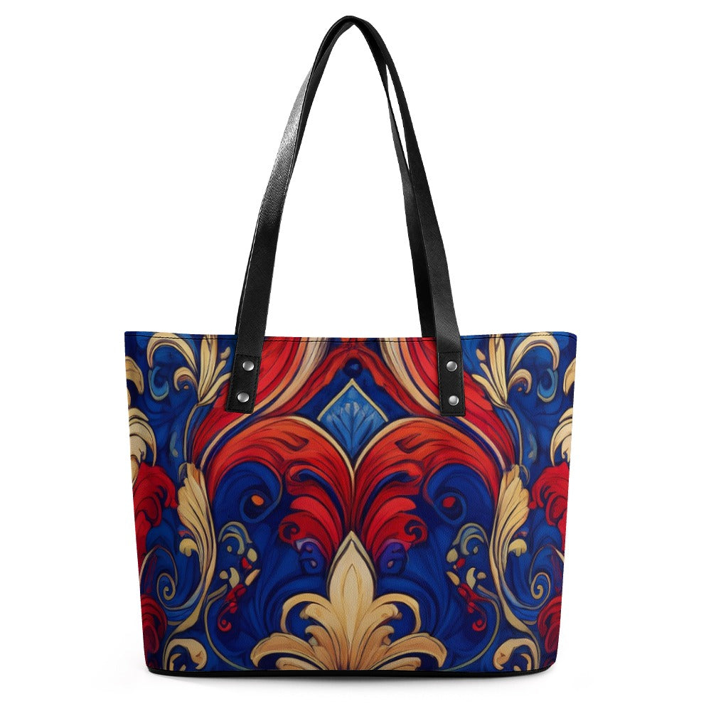 Leather handbag Inkedjoy