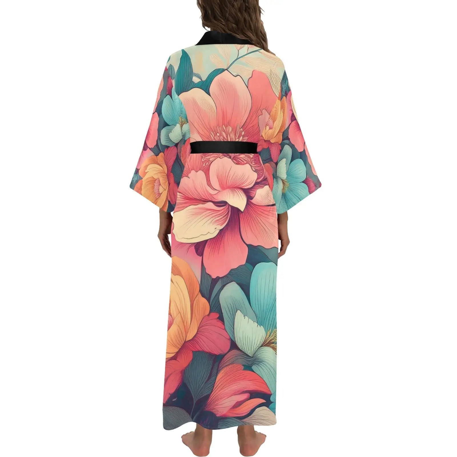 Long Kimono Robe Inkedjoy