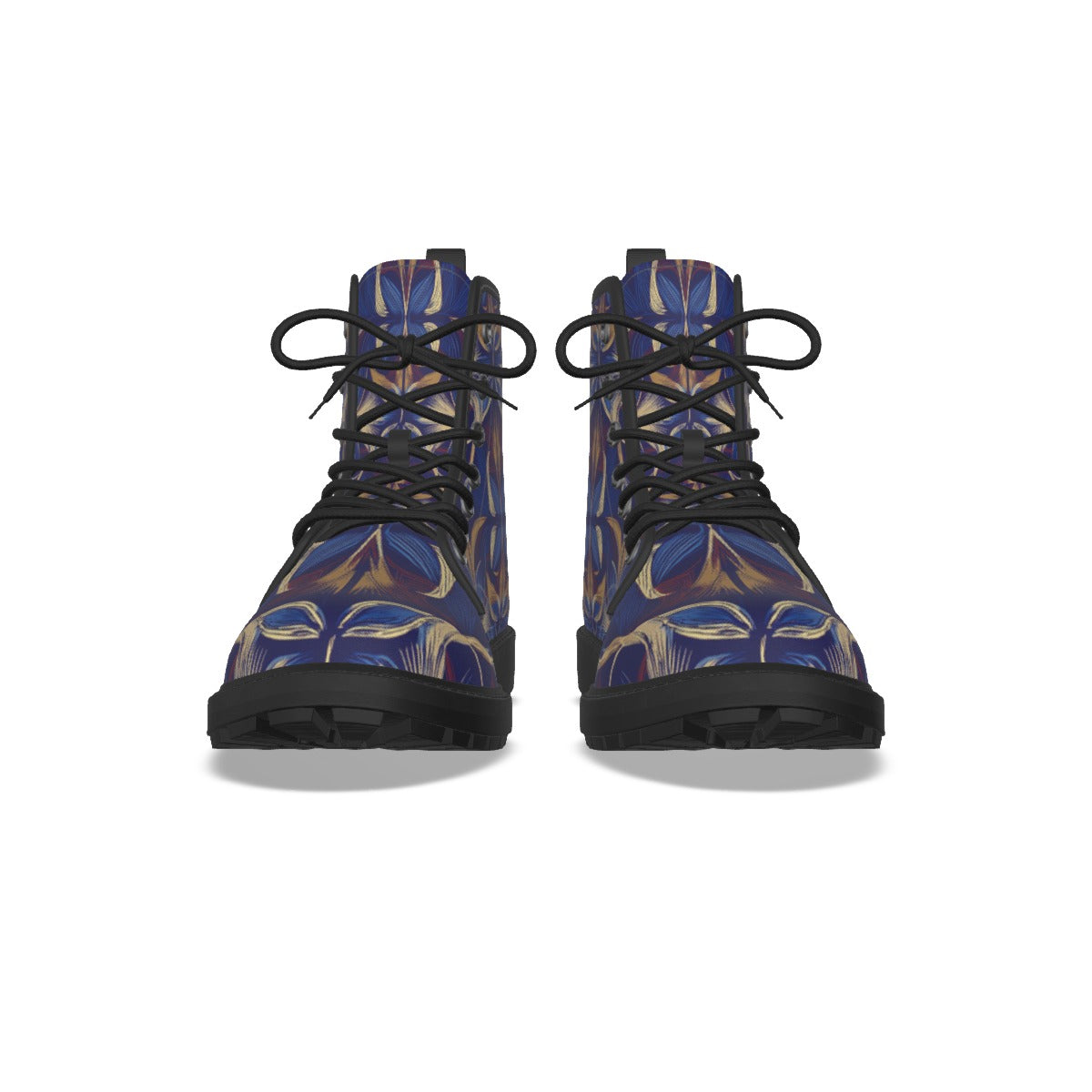 Multicolored Short Boots