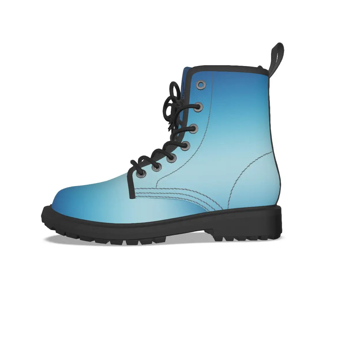 Ombre Blue Short Boots