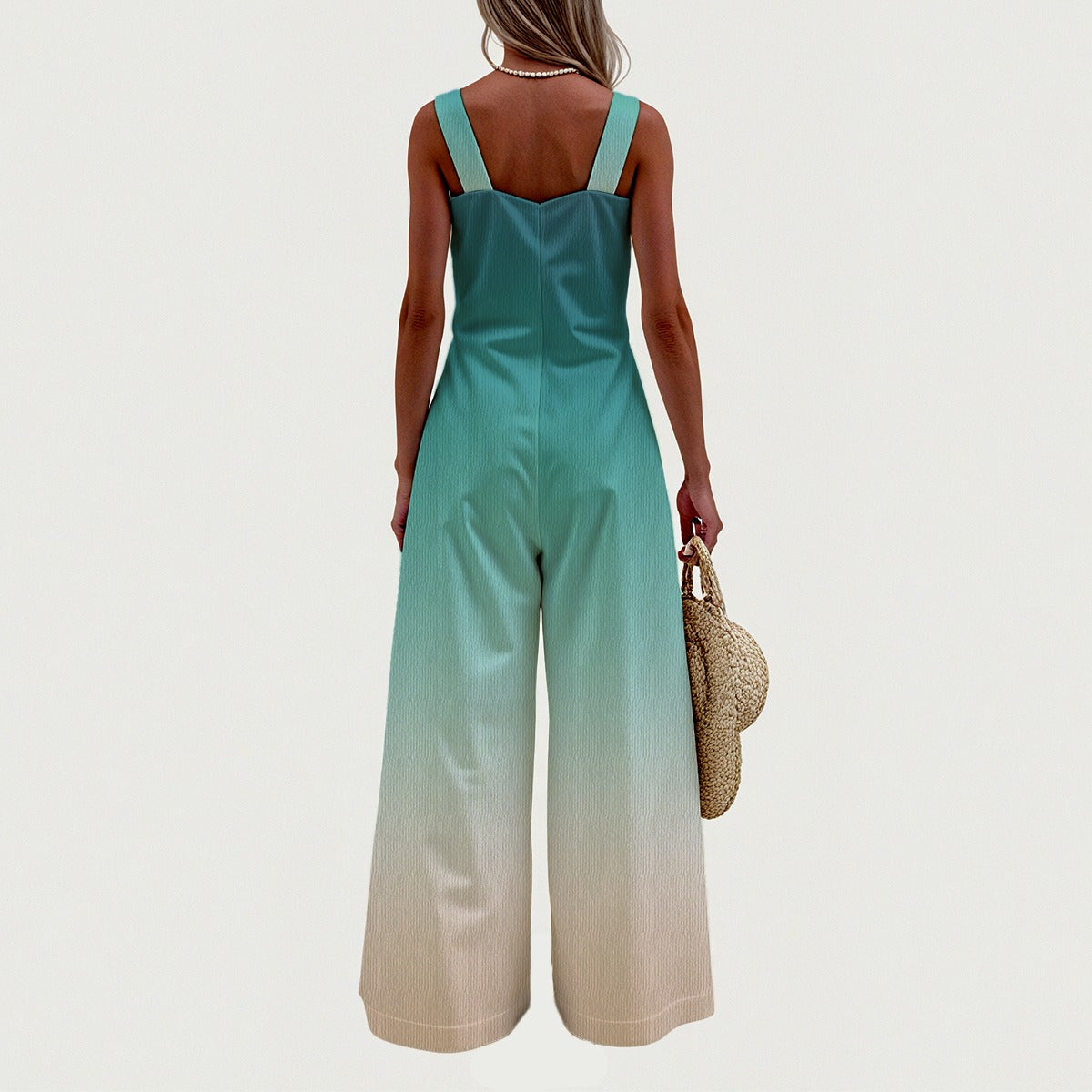 Ocean Wide Leg Jumpsuit