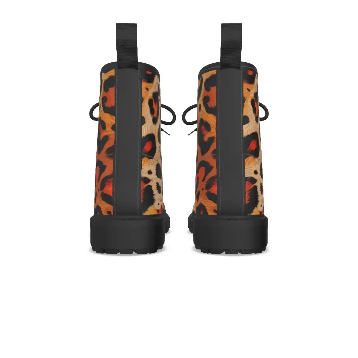 Leopard Print Short Boots