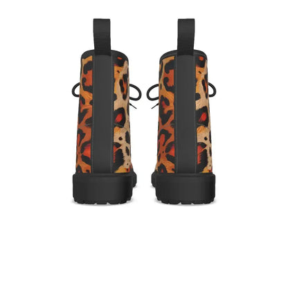 Leopard Print Short Boots