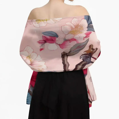 Pink Women’s Rectangle Scarf|170X45cm Yoycol