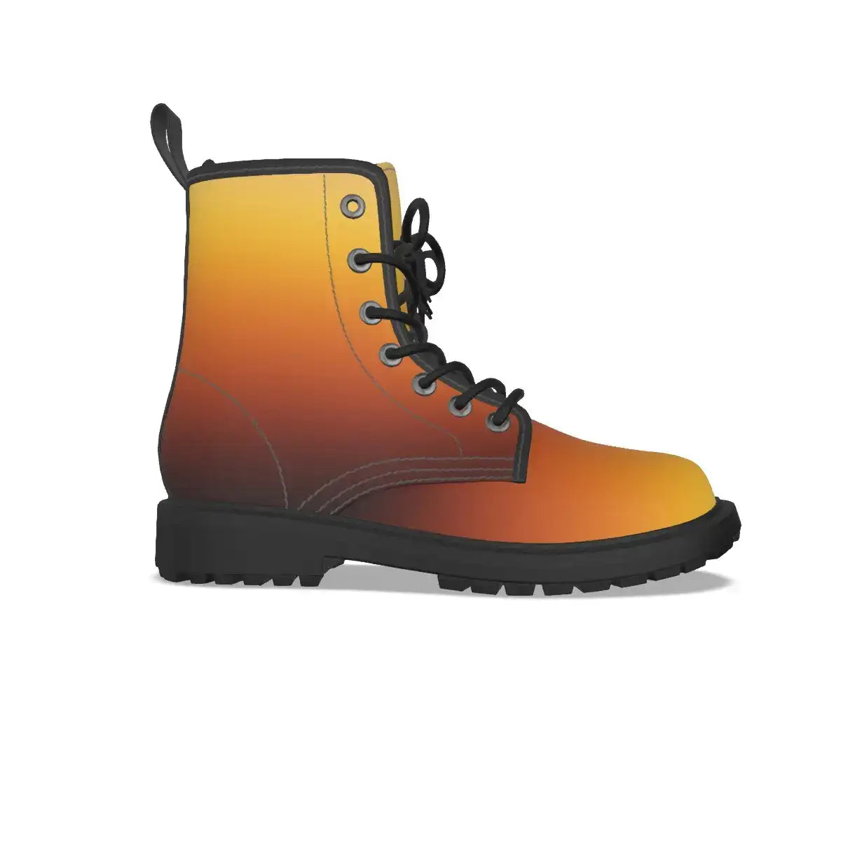 Yellow Ombre Short Boots
