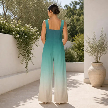 Ocean Wide Leg Jumpsuit