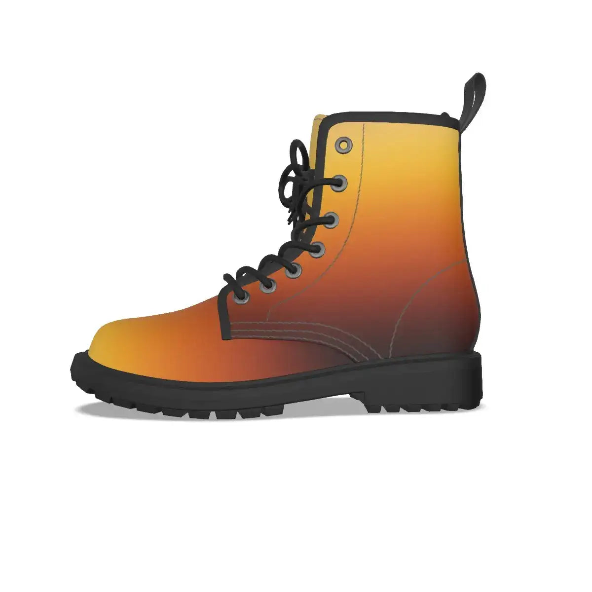 Yellow Ombre Short Boots