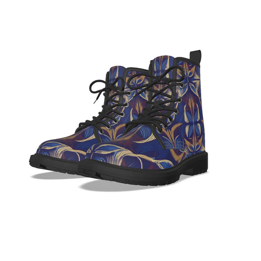Multicolored Short Boots