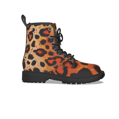 Leopard Print Short Boots