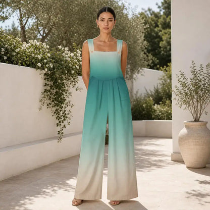 Ocean Wide Leg Jumpsuit